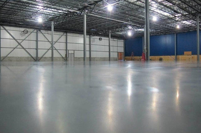 shiny floor with shed 2
